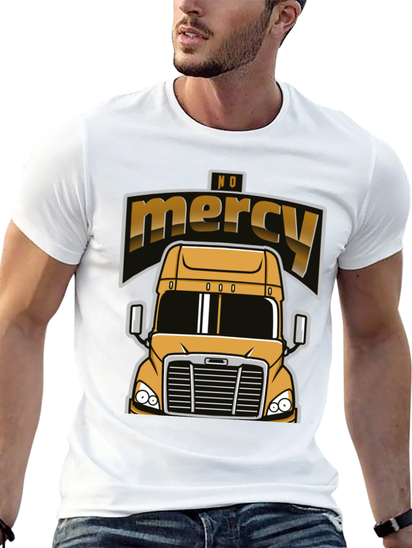 No Mercy Trucker T-Shirt