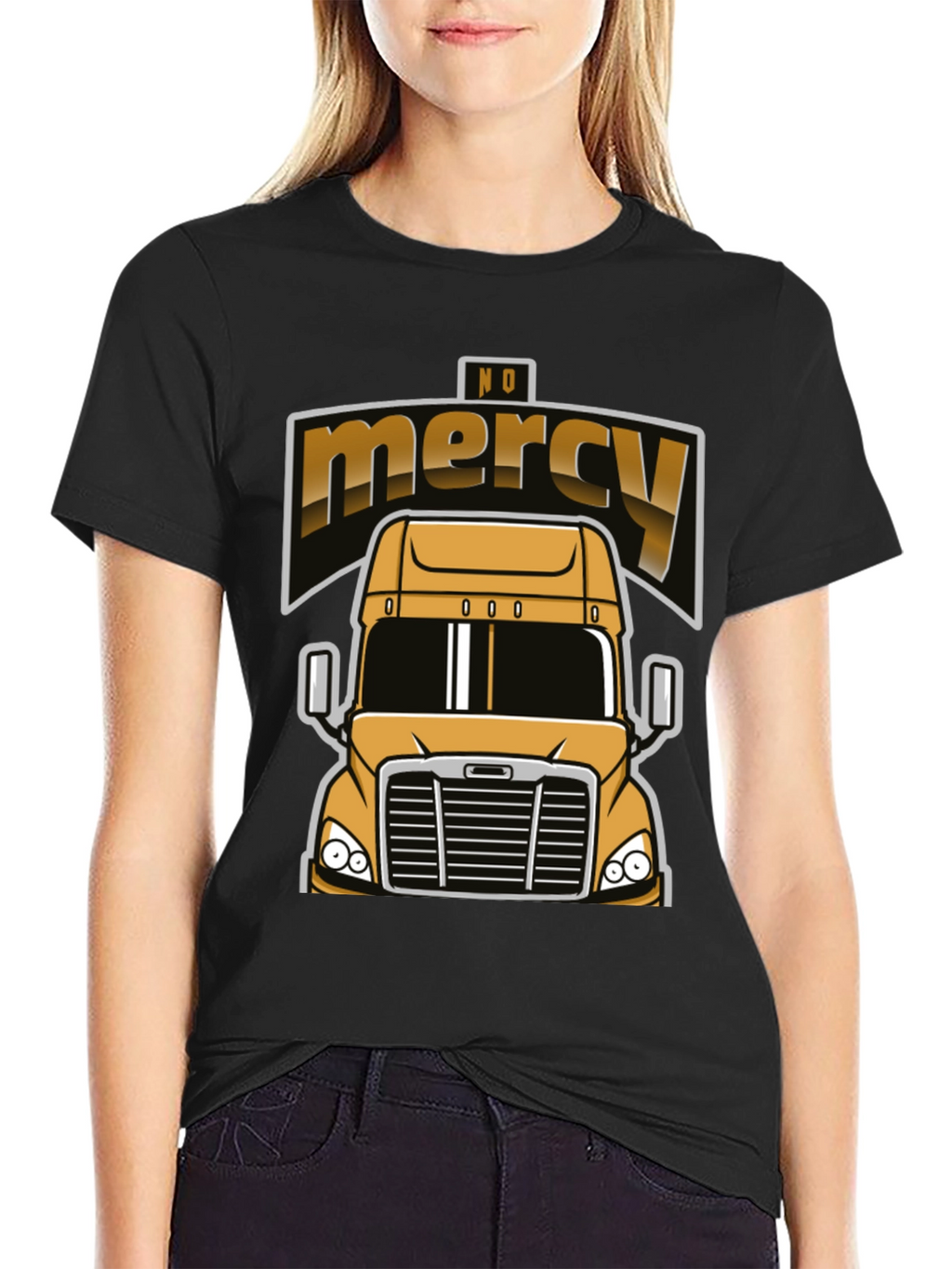 No Mercy Trucker T-Shirt