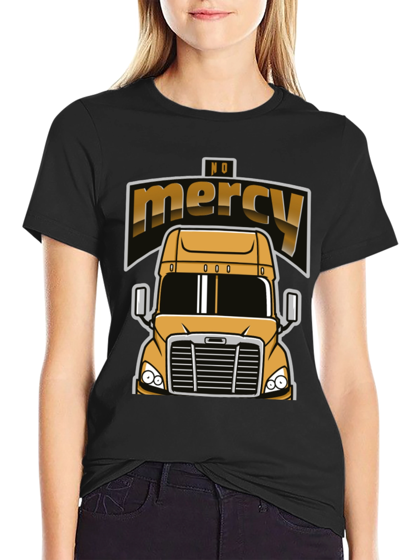 No Mercy Trucker T-Shirt