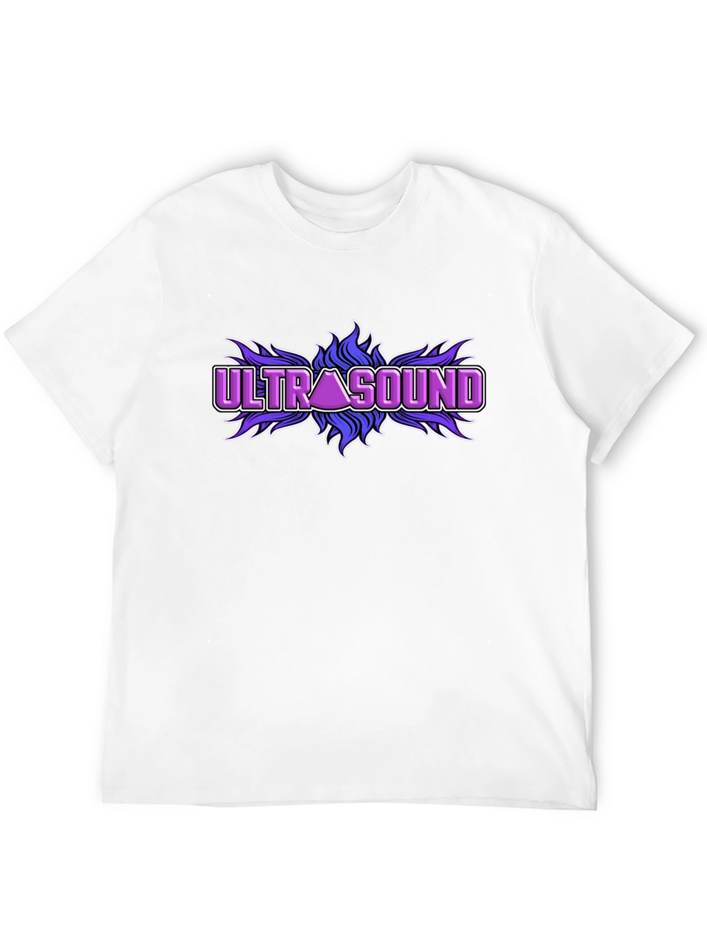Ultrasound Graphic T-Shirt - Black Cotton Tee