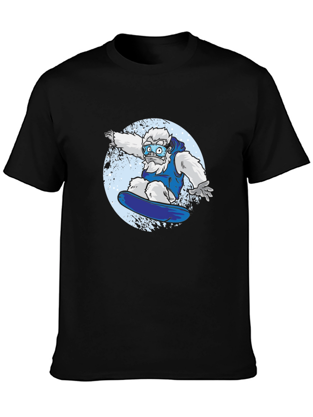 Yeti Snowboarder Graphic Tee