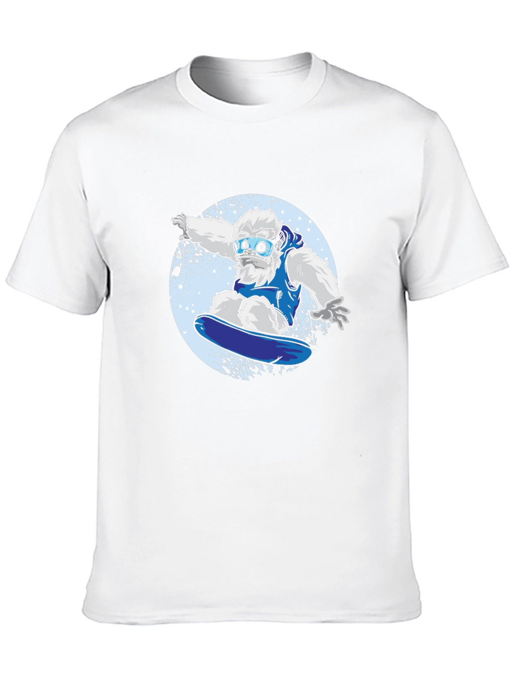 Yeti Snowboarder Graphic Tee