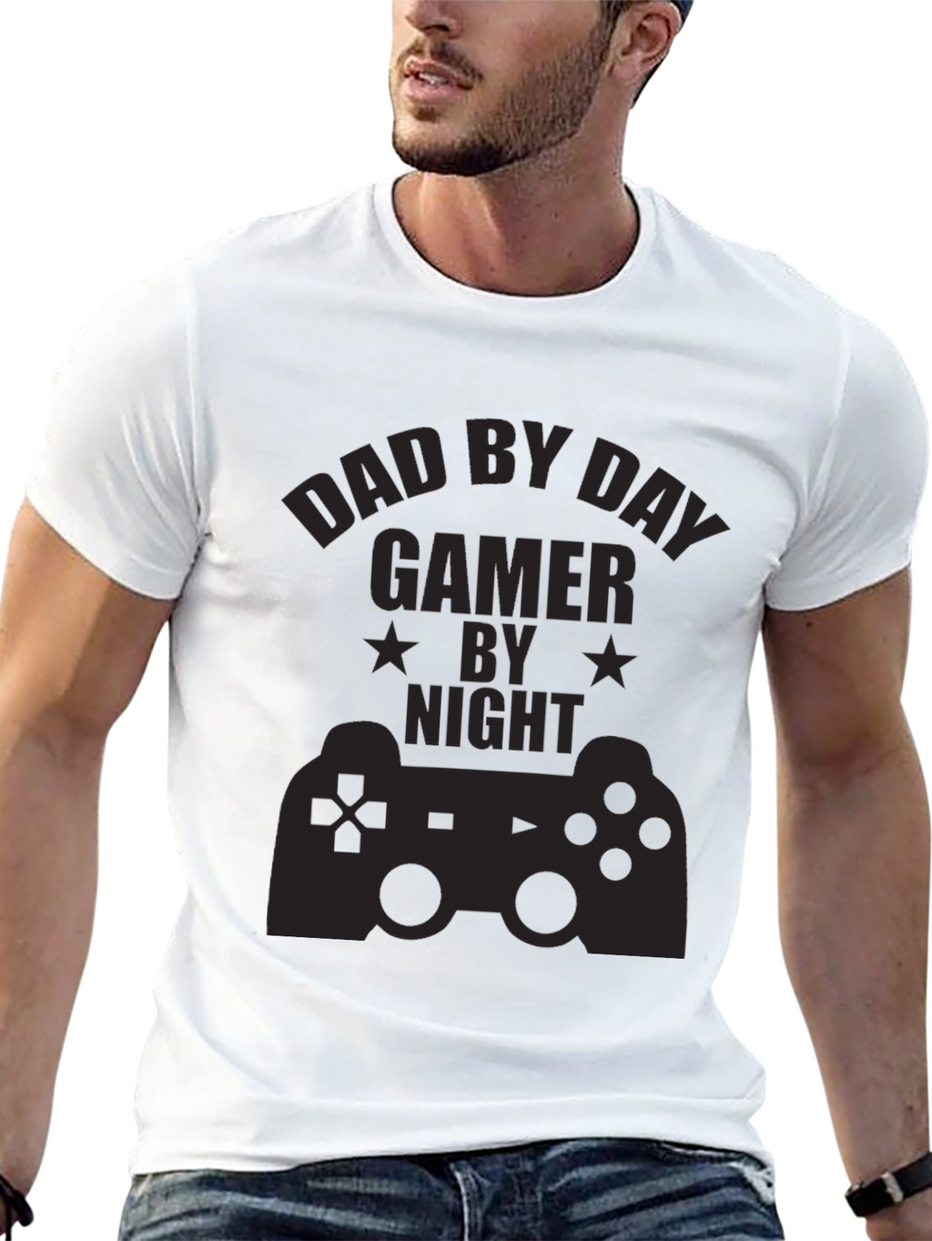 Dad By Day Gamer By Night T-Shirt