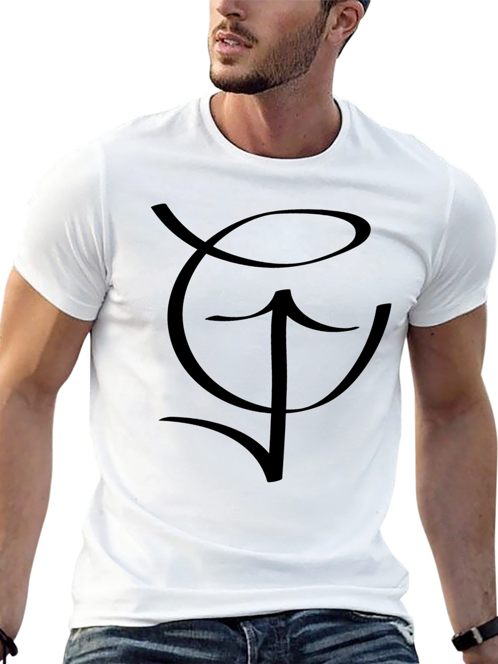 Black Graphic Tee - Stylish & Modern Design