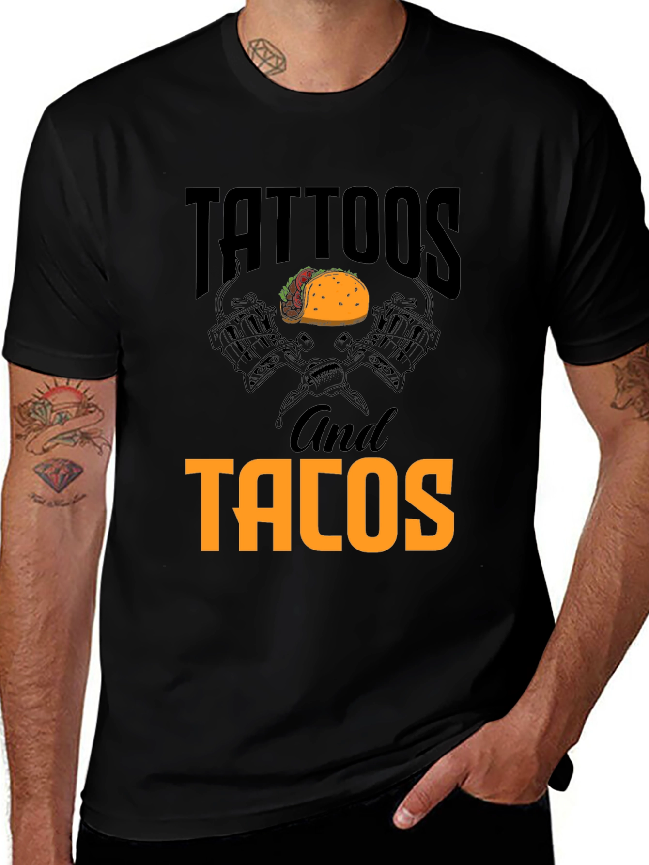 Tattoos and Tacos Graphic Tee