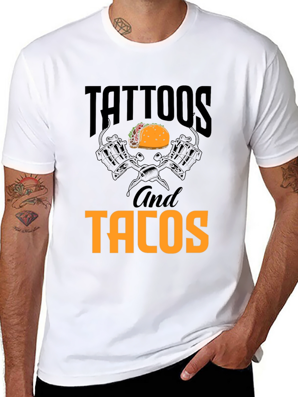 Tattoos and Tacos Graphic Tee
