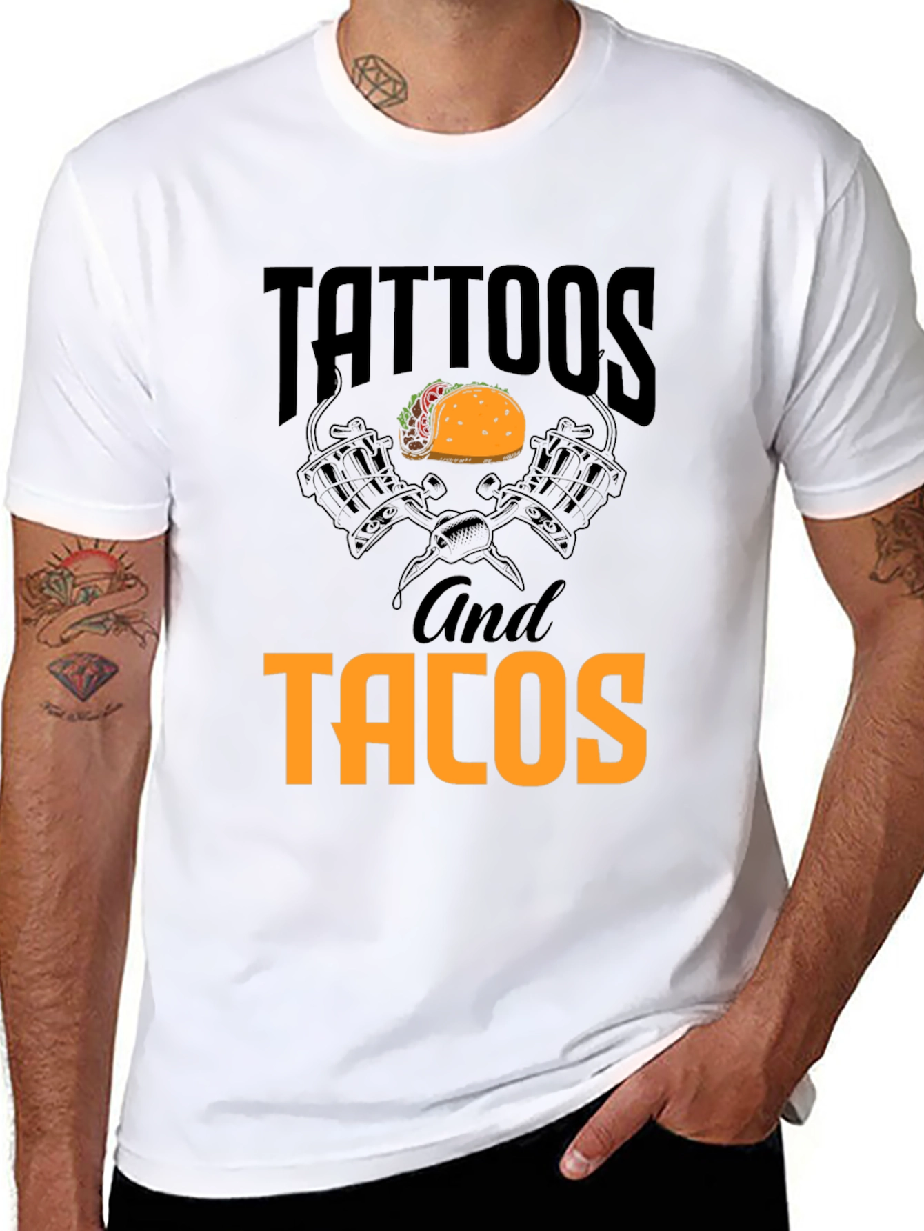 Tattoos and Tacos Graphic Tee