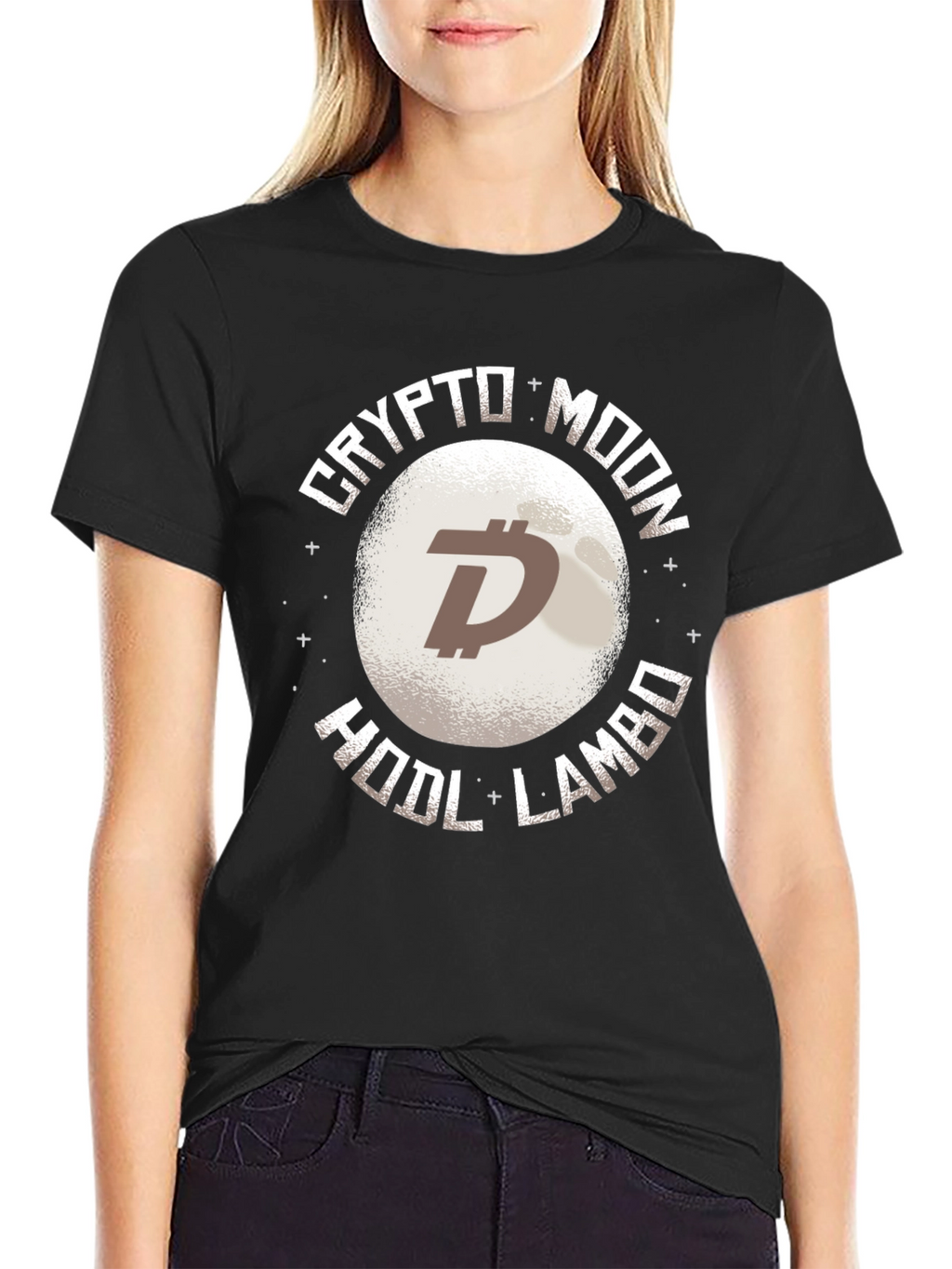 Crypto Moon HODL Lambo T-Shirt