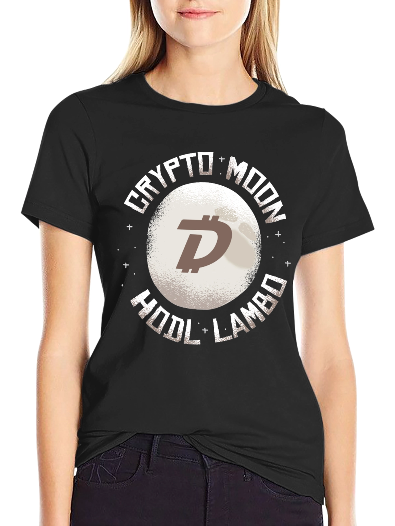Crypto Moon HODL Lambo T-Shirt
