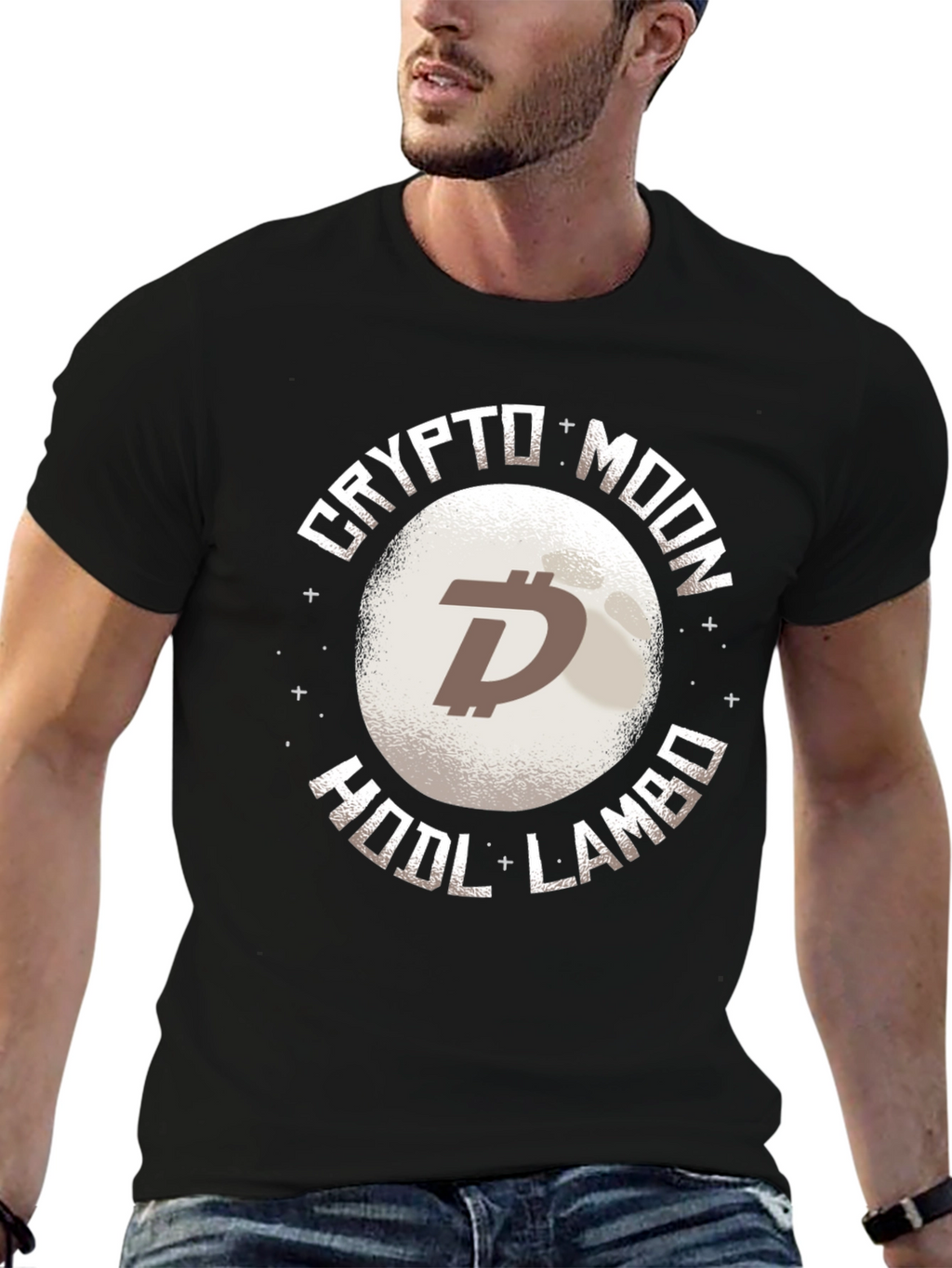 Crypto Moon HODL Lambo T-Shirt
