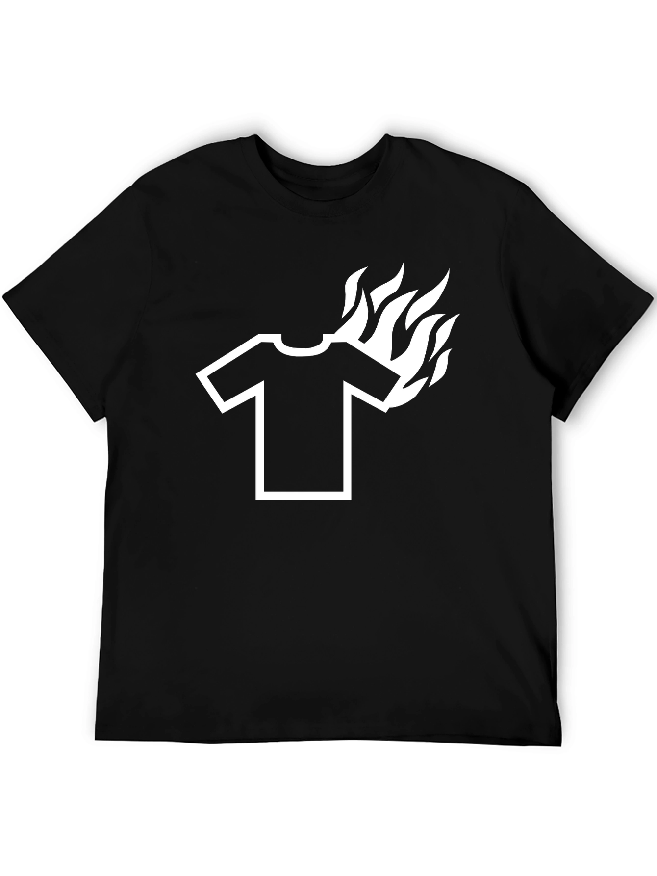 Burning Tee Graphic T-Shirt - Cool Design