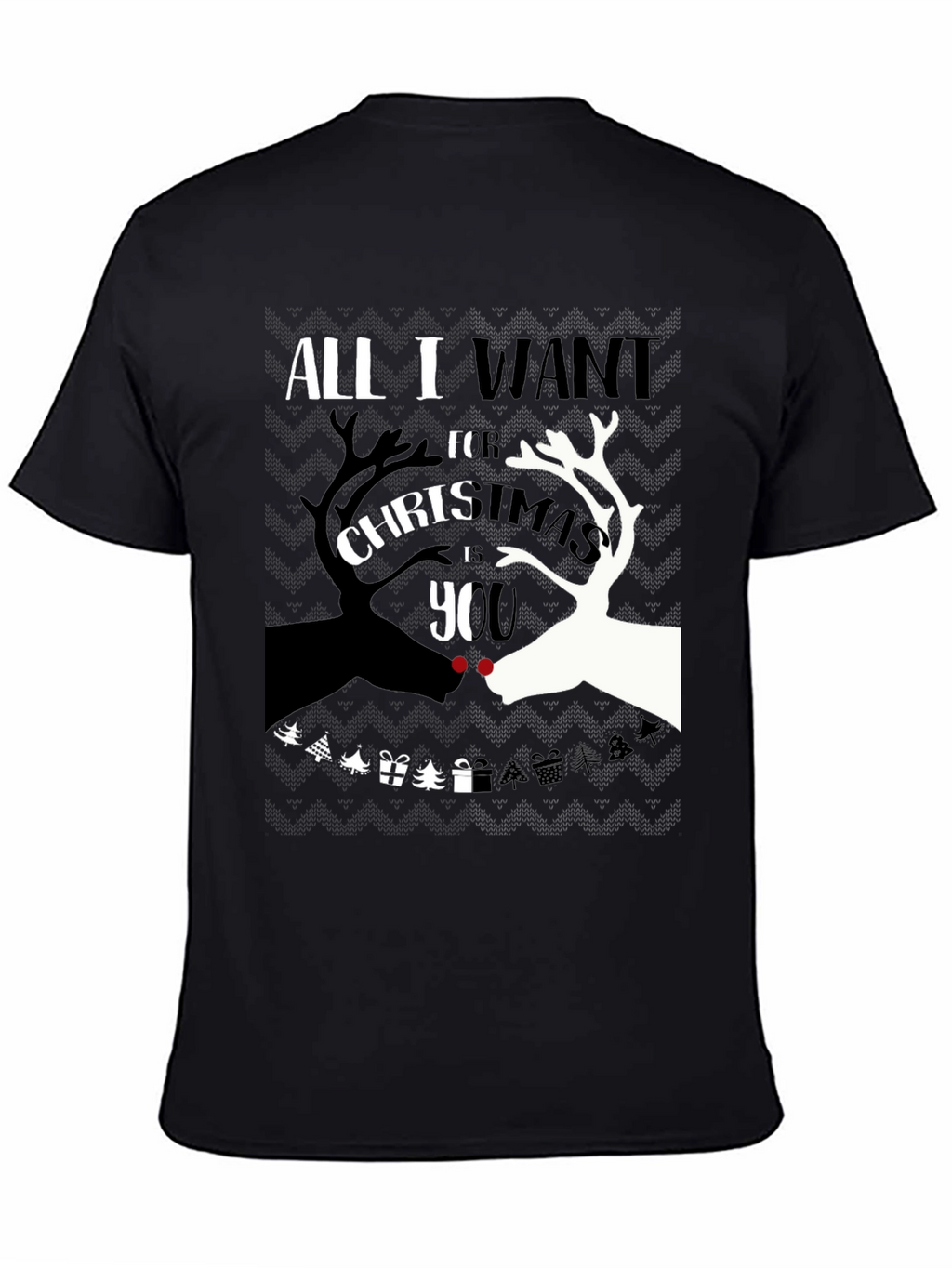 Christmas Reindeer Graphic T-Shirt