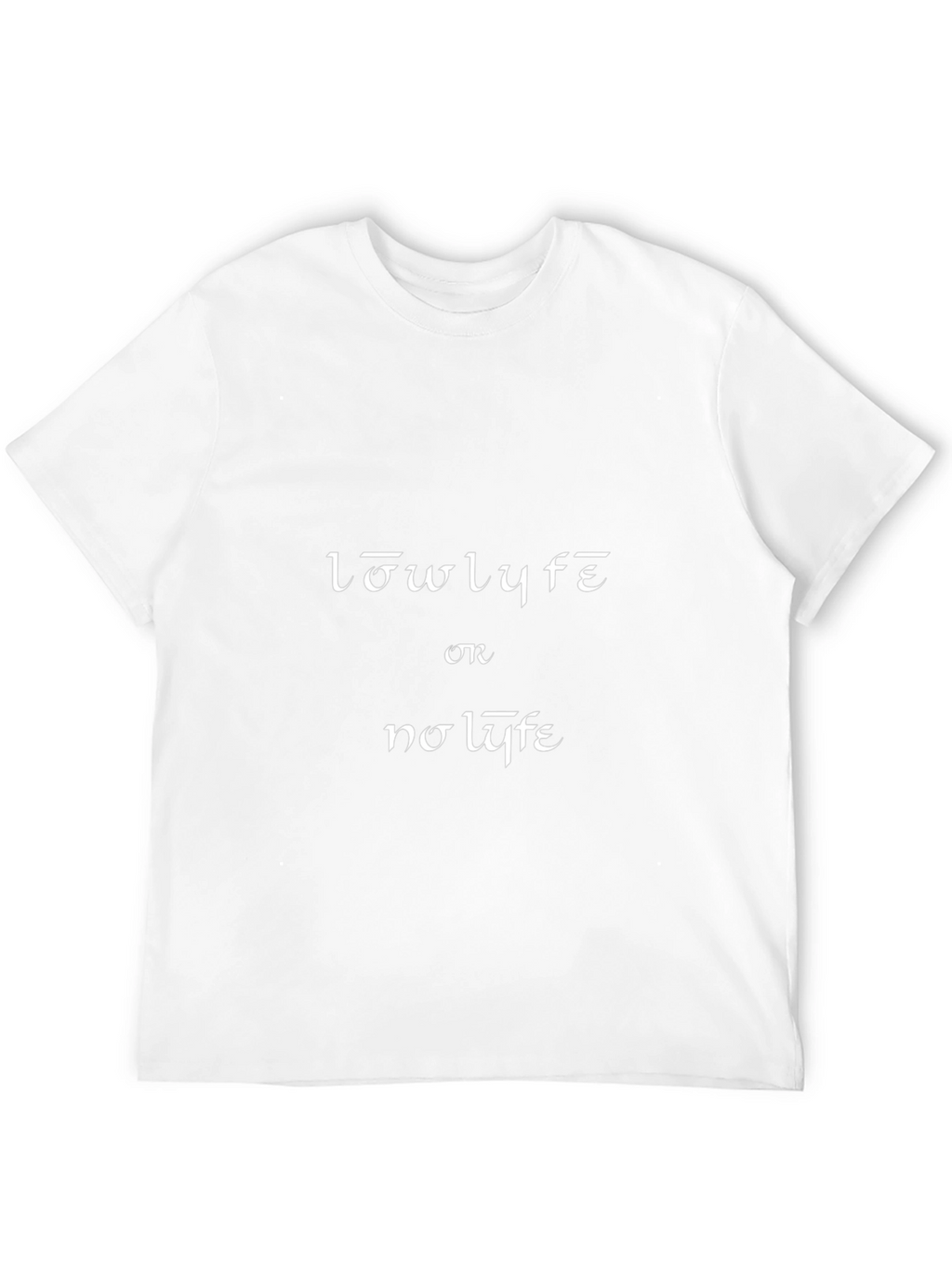 Lowlyfe T-Shirt - Mens Short Sleeve Black Tee