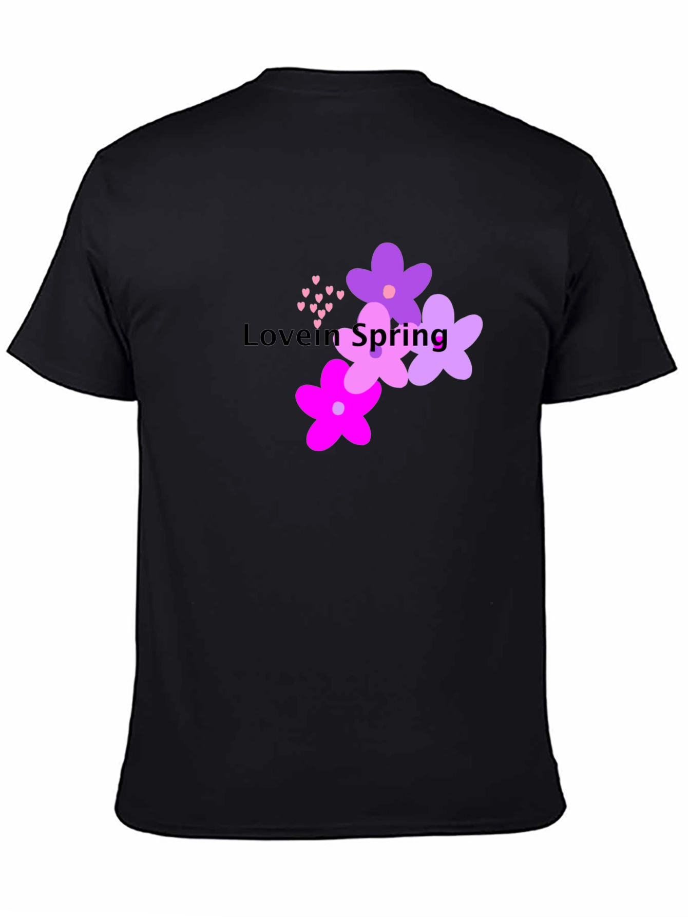 Love in Spring T-Shirt - Floral Design