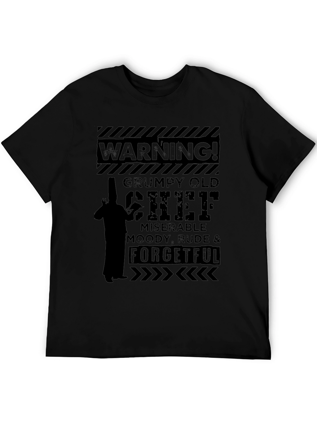Grumpy Old Chef T-Shirt - Funny Kitchen Apparel