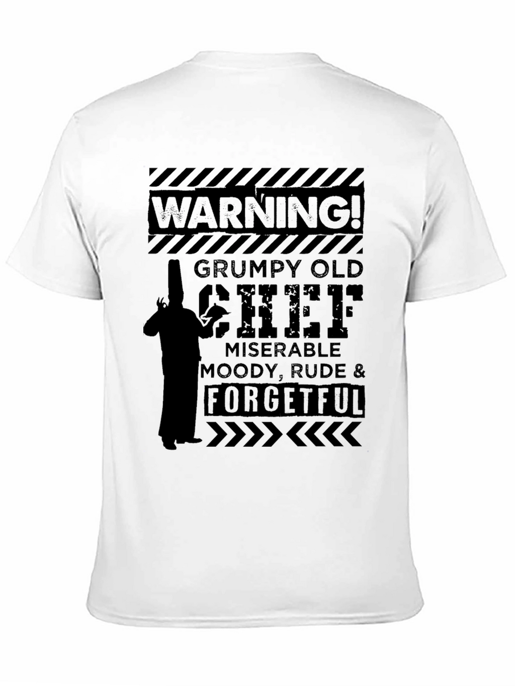 Grumpy Old Chef T-Shirt - Funny Kitchen Apparel
