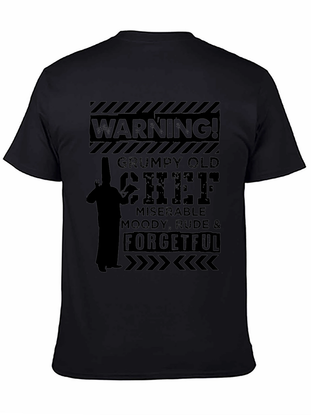 Grumpy Old Chef T-Shirt - Funny Kitchen Apparel
