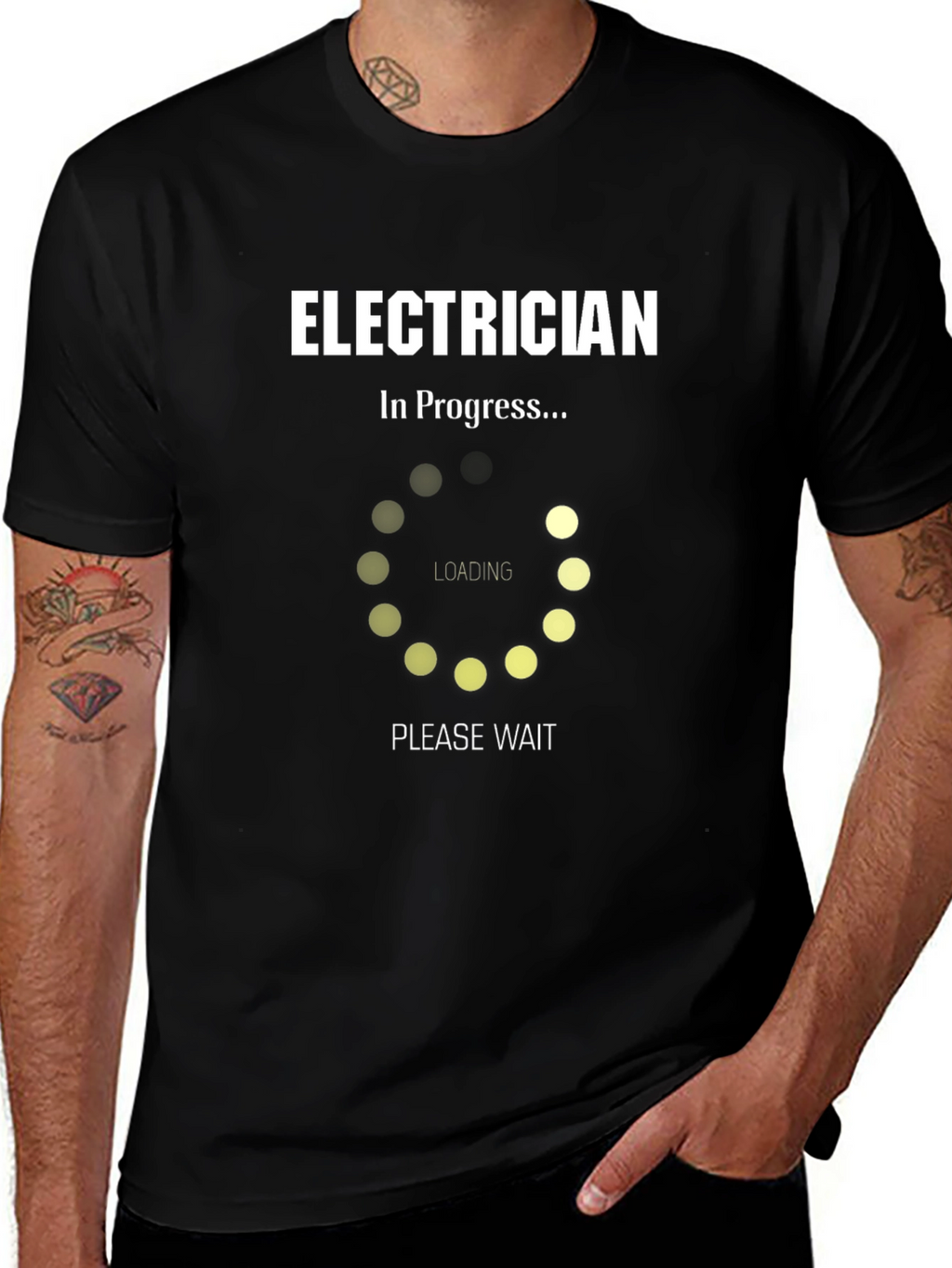 Electrician in Progress T-Shirt - Funny Job Tee