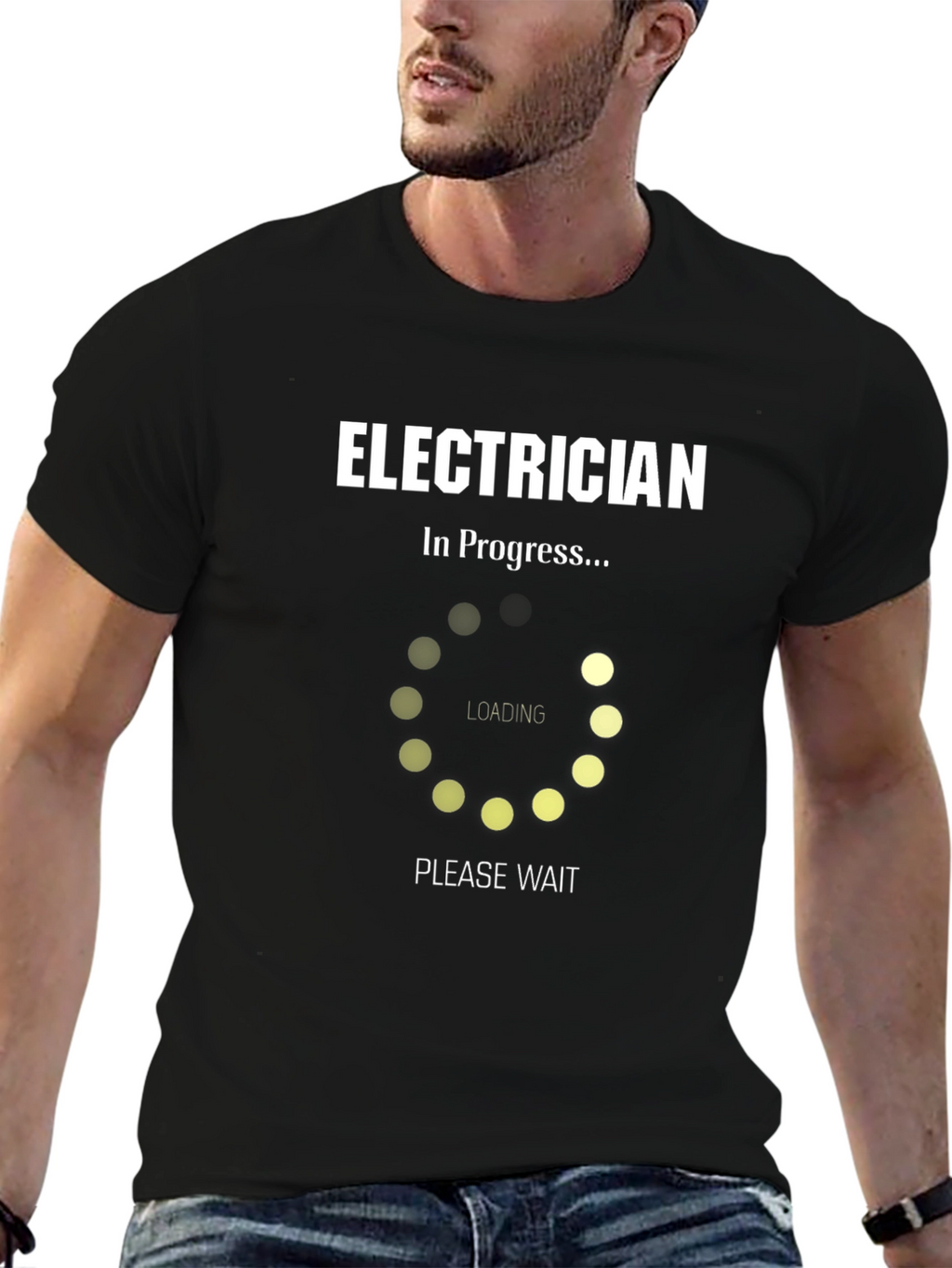 Electrician in Progress T-Shirt - Funny Job Tee