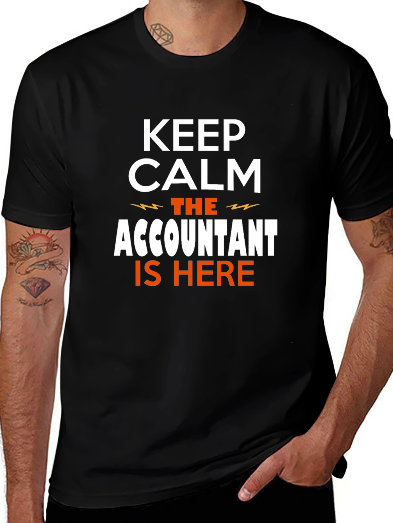 Keep Calm Accountant T-Shirt | Funny Accountant Gift