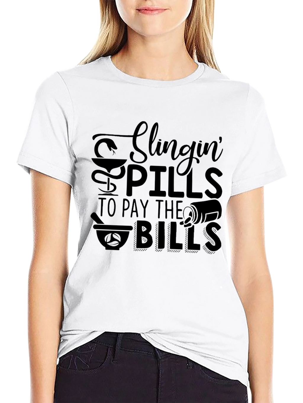 Slingin Pills T-Shirt - Pharmacist Apparel