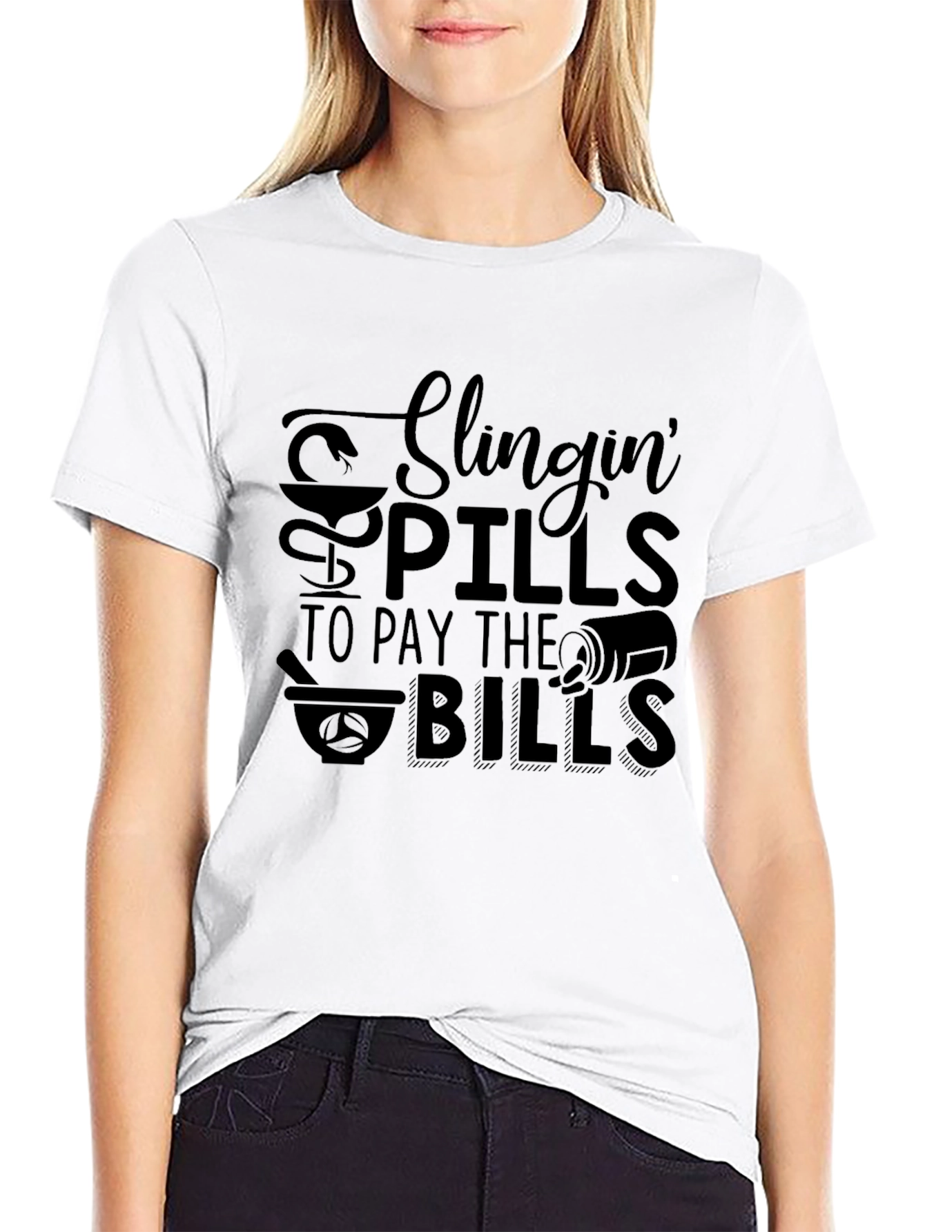 Slingin Pills T-Shirt - Pharmacist Apparel