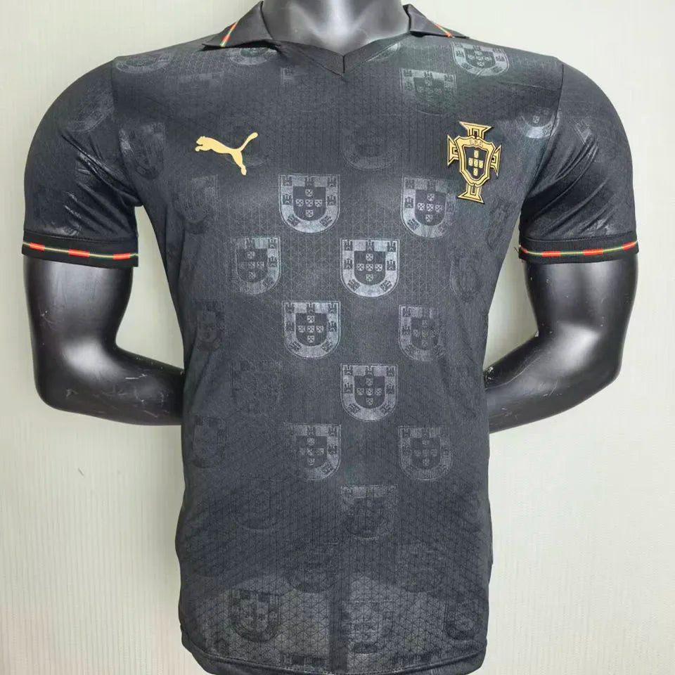 2026/27 Portugal Special Edition Black Player Version Soccer Jersey Front