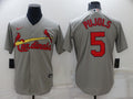Men's St. Louis Cardinals Albert Pujols #5 Gray Replica Baseball Jerseys