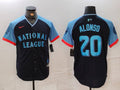 Men's National League Pete Alonso #20 Navy 2024 MLB All-Star Game Limited Player Jerseys