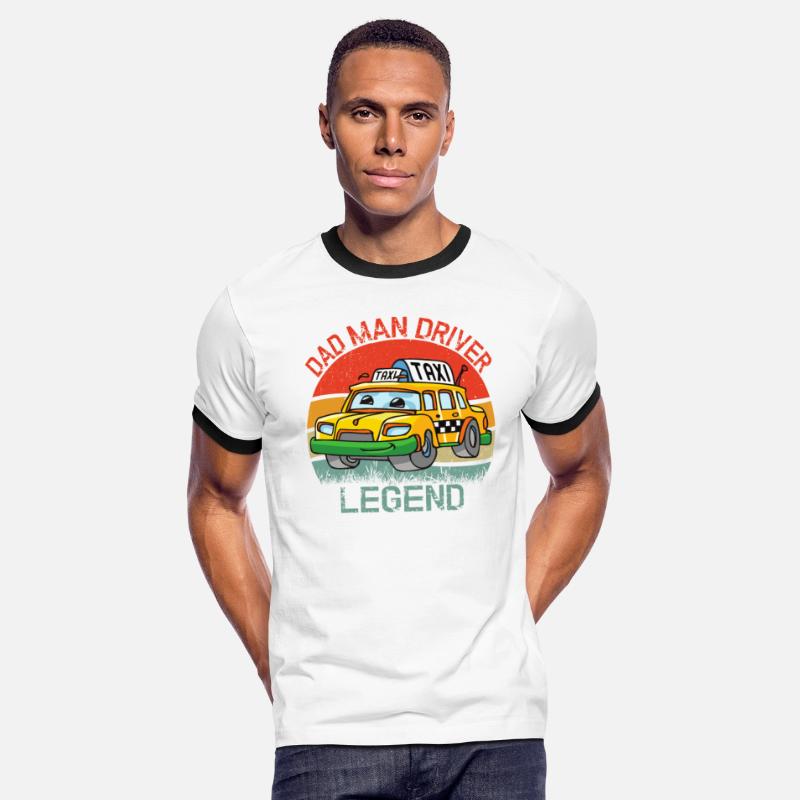 Dad Man Driver Legend Funny Taxi Driver Cool Dad