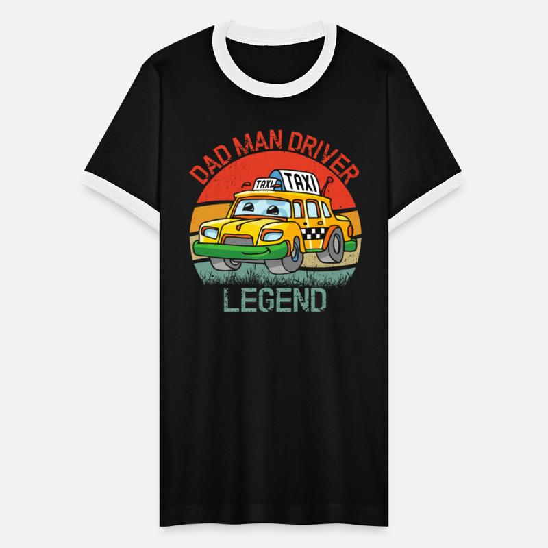 Dad Man Driver Legend Funny Taxi Driver Cool Dad