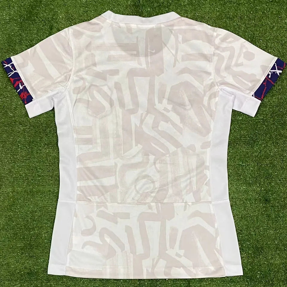 2023 France Women World Cup Away White Women Jersey 女装 Back