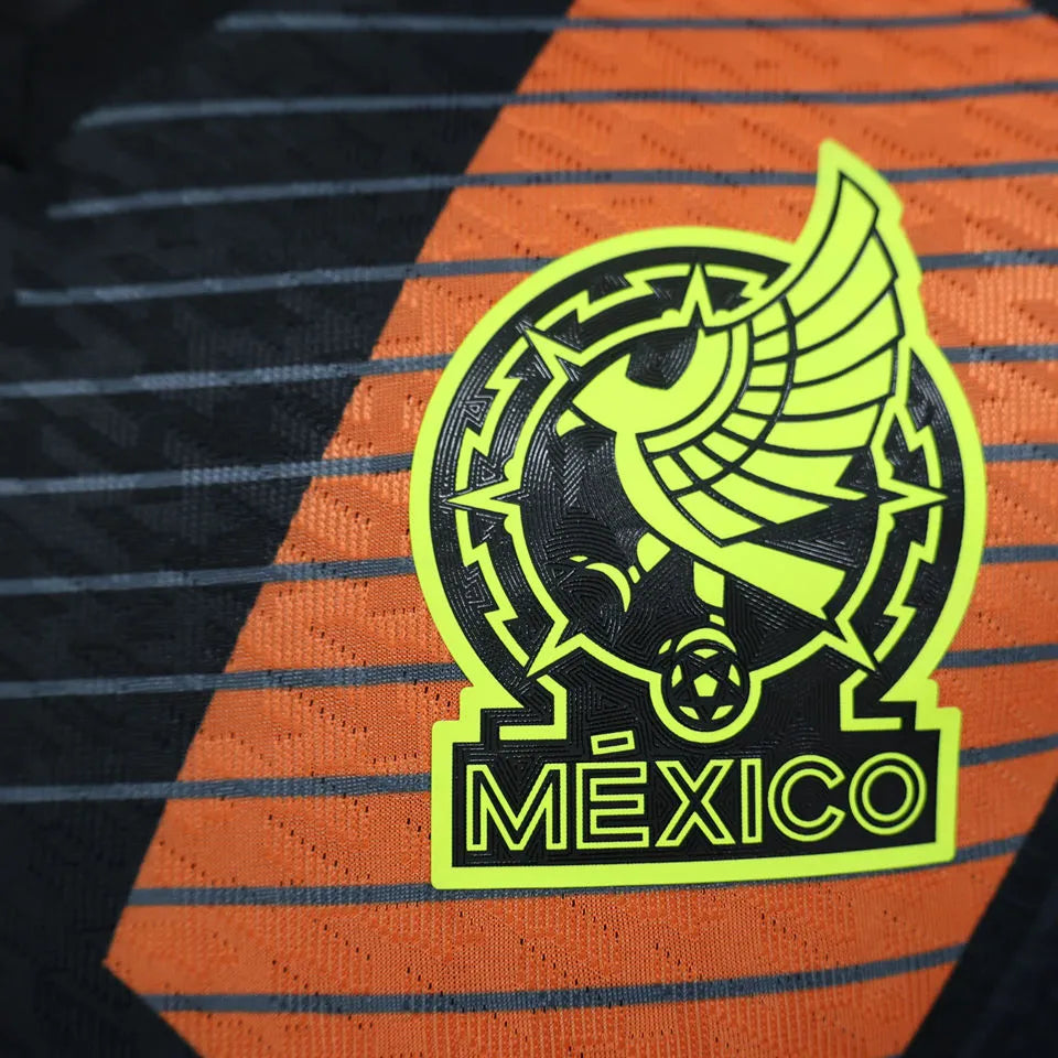 2024/25 Mexico Goalkeeper Player Version Soccer Jersey Detail 2