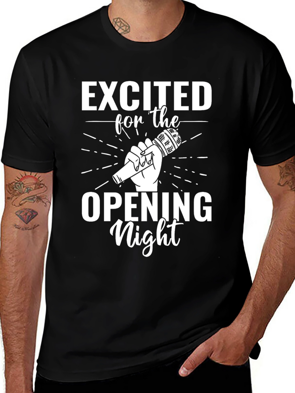 Excited for Opening Night Graphic Tee