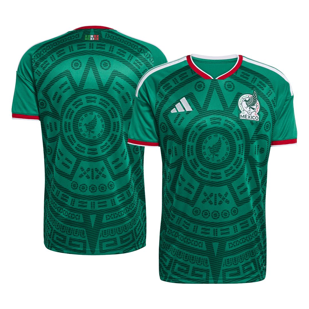 Mexico Home Soccer Jersey World Cup 2026 Green Image 3