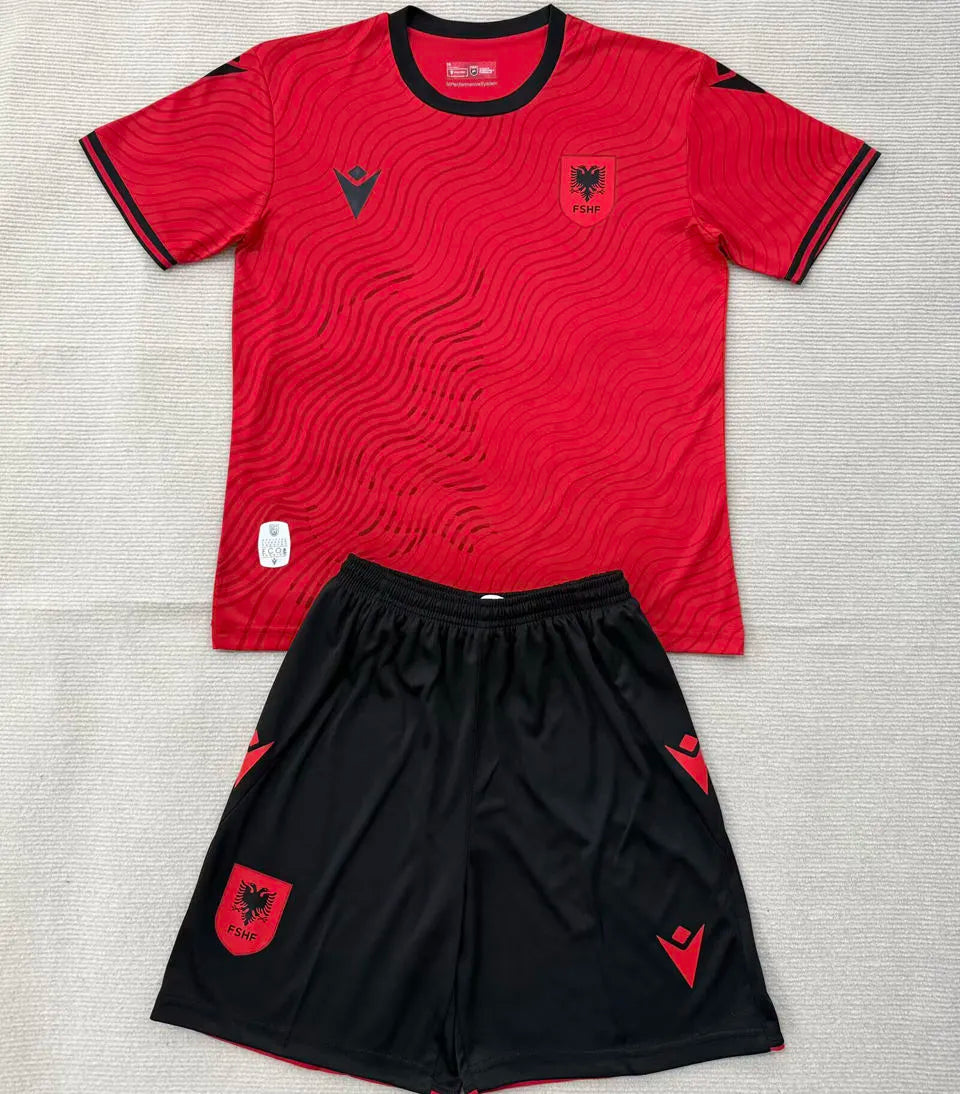 2026/27 Czech Republic Home Red Fans Soccer Jersey Detail 4