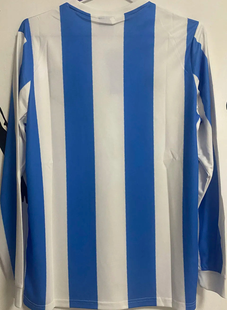 1978 Argentina Home Retro Long Sleeve Soccer Jersey Back