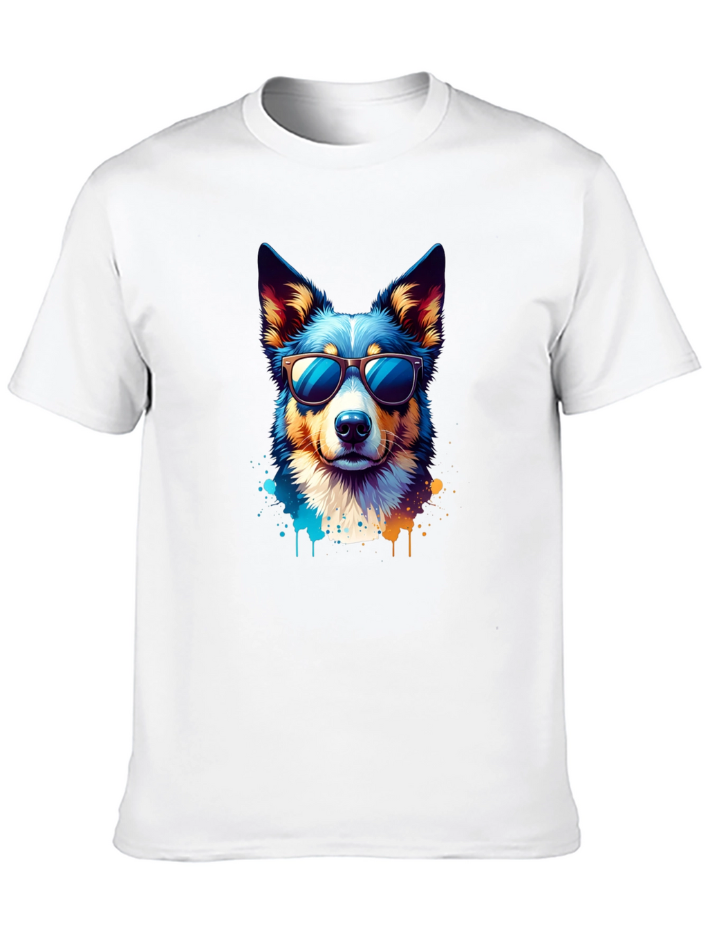 Cool Dog Graphic Tee - Unisex Black T-Shirt