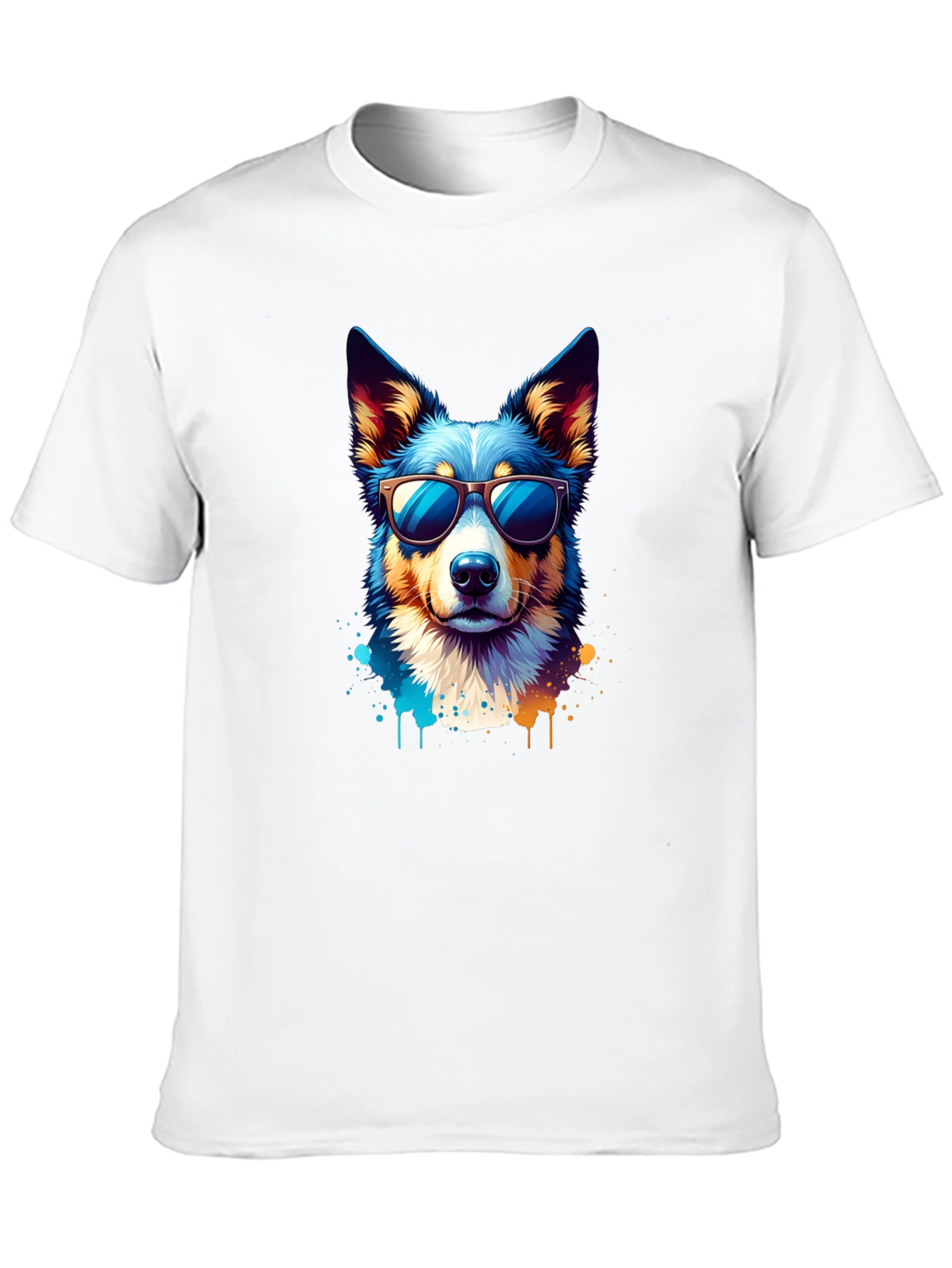 Cool Dog Graphic Tee - Unisex Black T-Shirt
