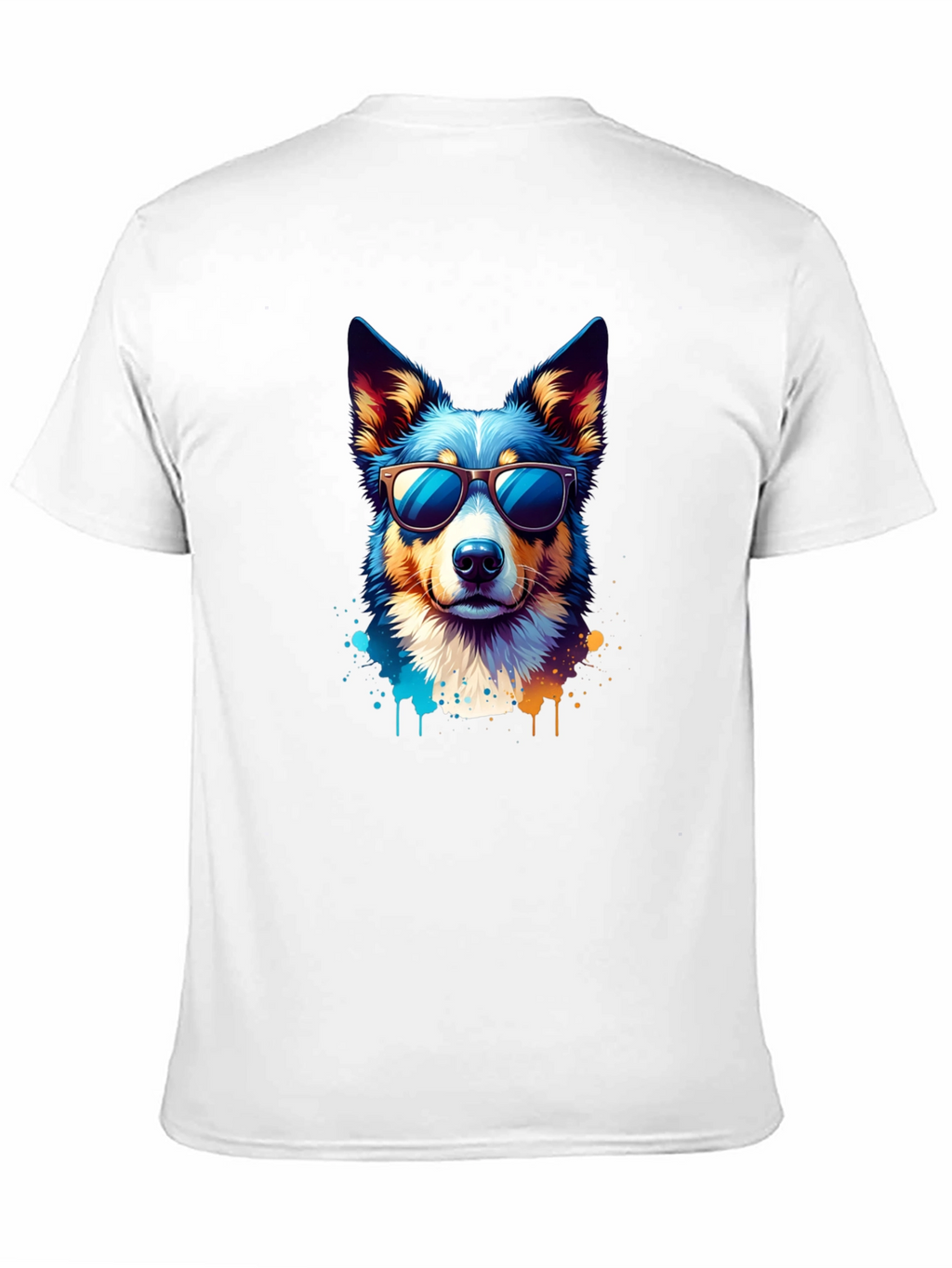 Cool Dog Graphic Tee - Unisex Black T-Shirt
