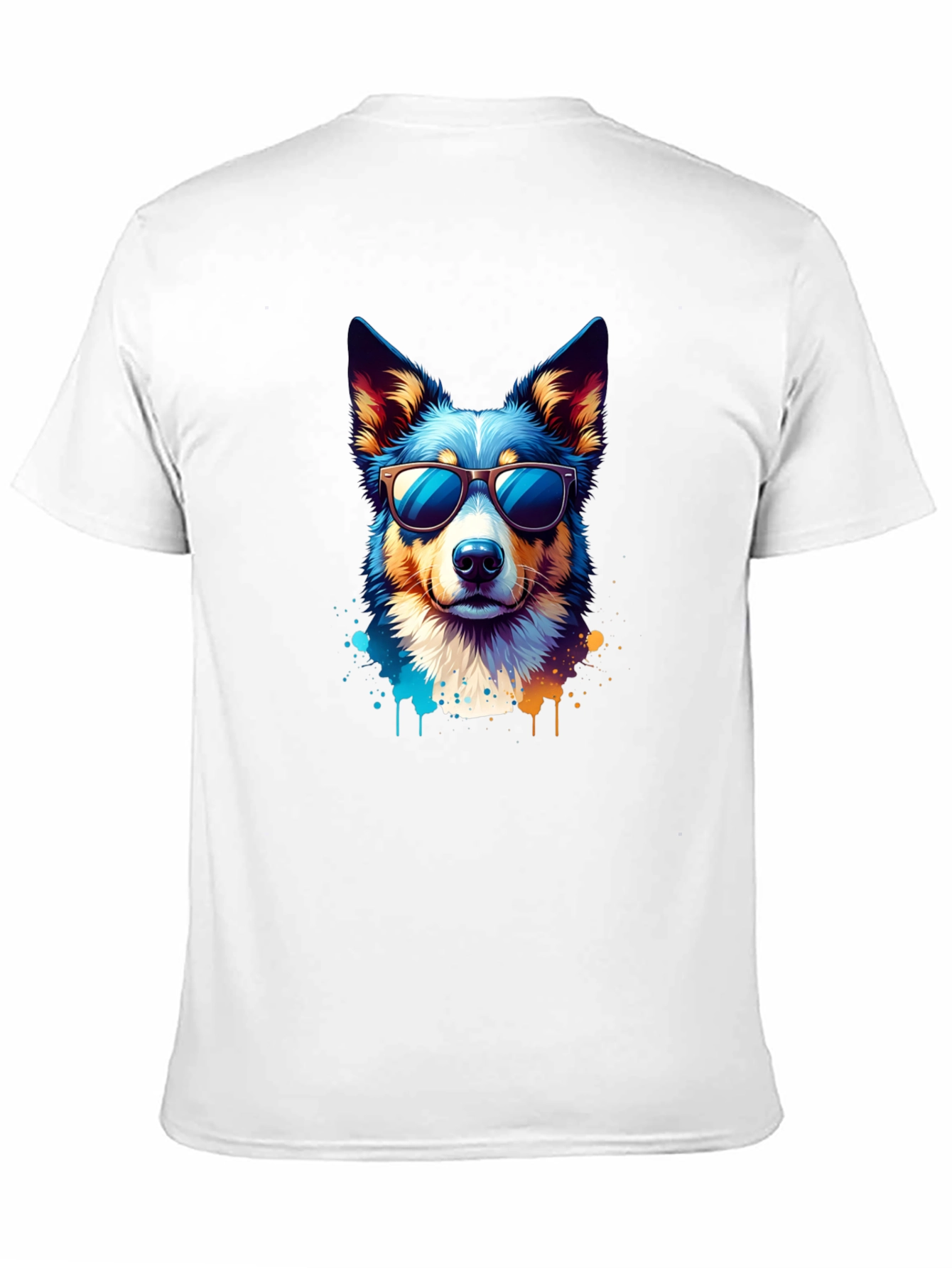 Cool Dog Graphic Tee - Unisex Black T-Shirt