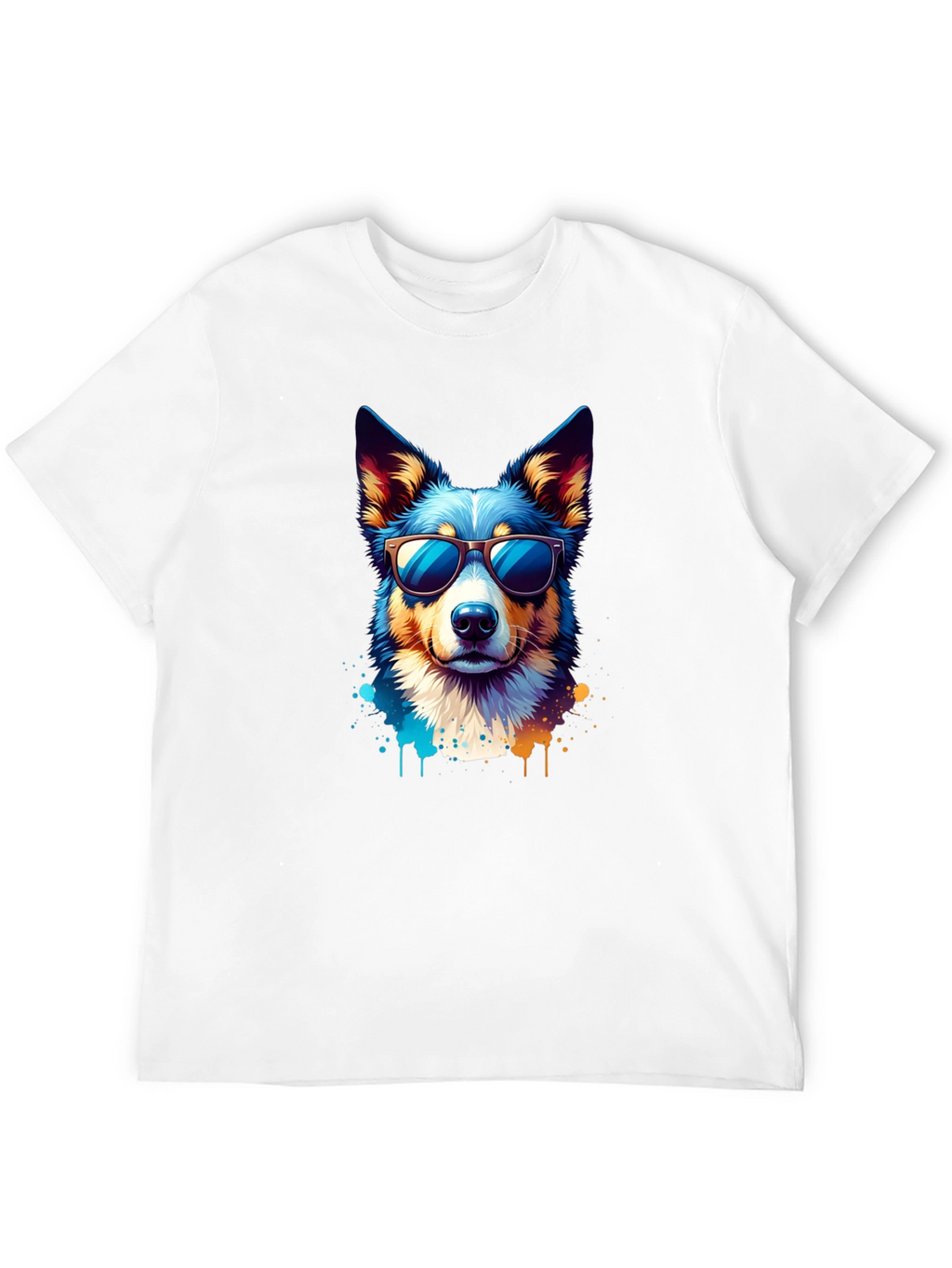 Cool Dog Graphic Tee - Unisex Black T-Shirt