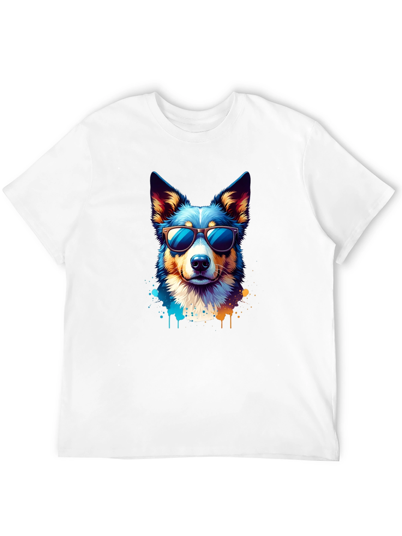 Cool Dog Graphic Tee - Unisex Black T-Shirt