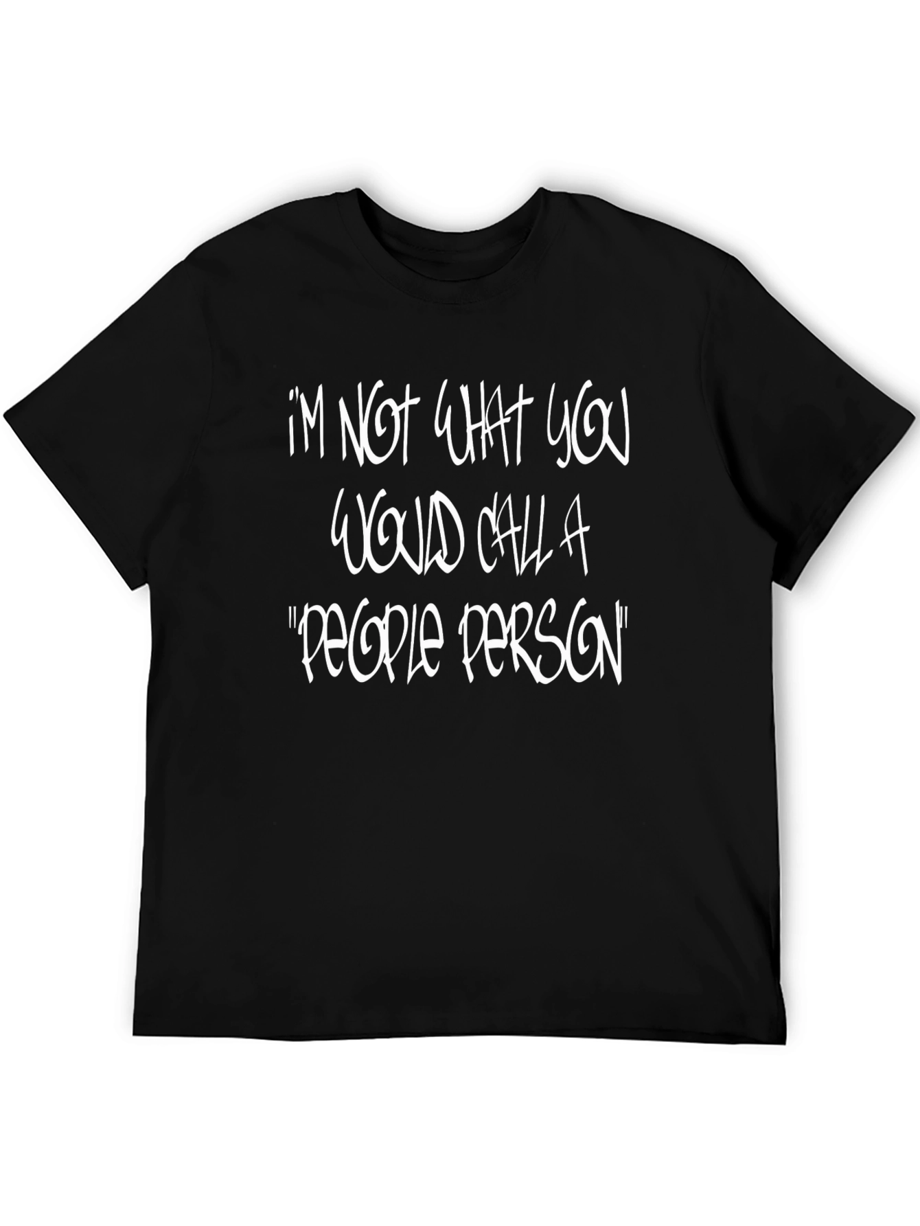 Introvert Humor Tee - Not a People Person T-Shirt