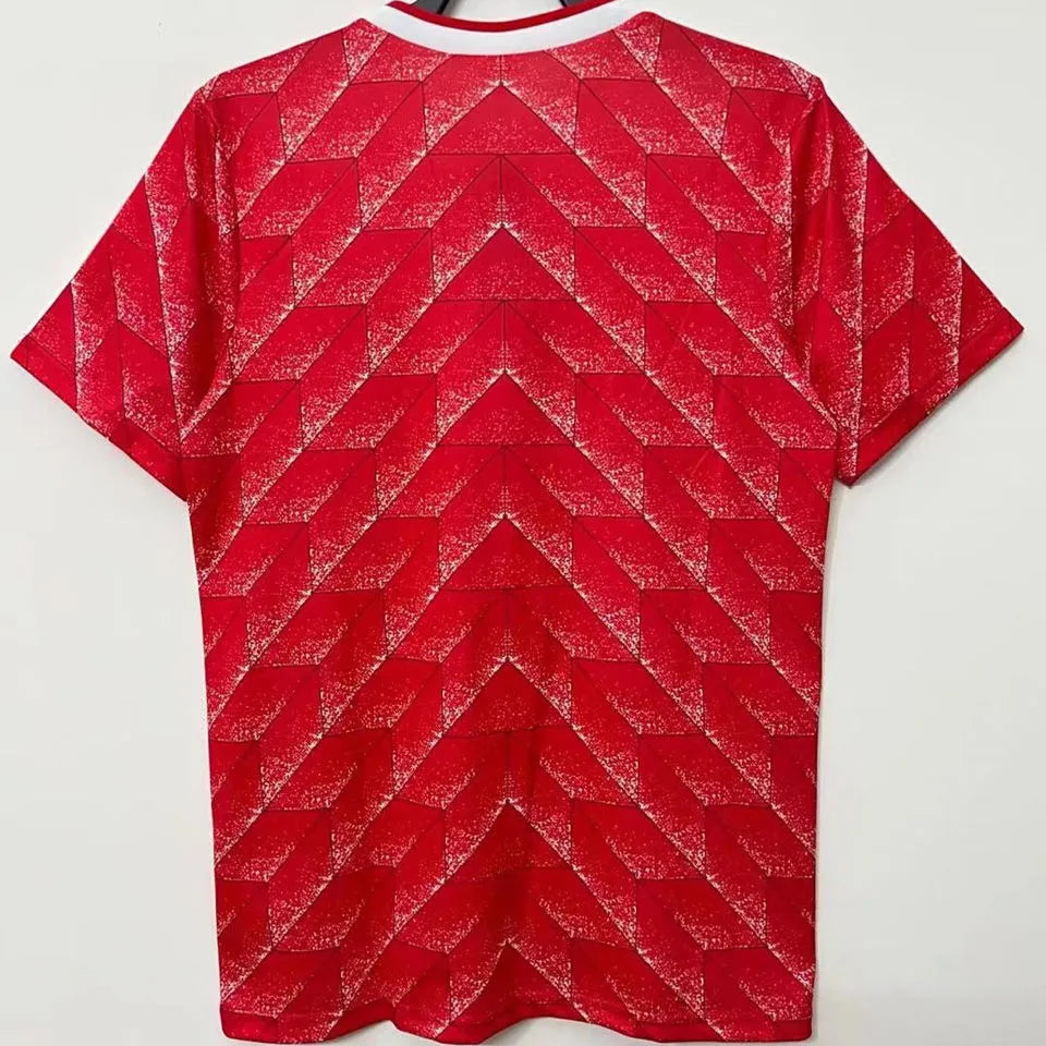 1988/89 CCCP Home Red Retro Soccer Jersey Back