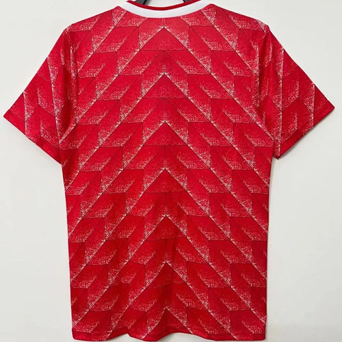 1988/89 CCCP Home Red Retro Soccer Jersey Back