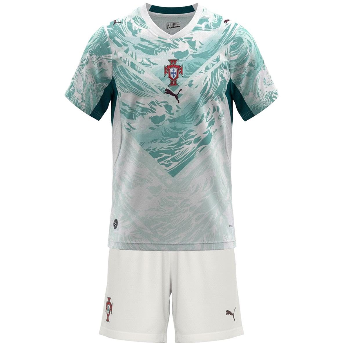 Kids Portugal Away Jersey Kit World Cup 2026 Image 3