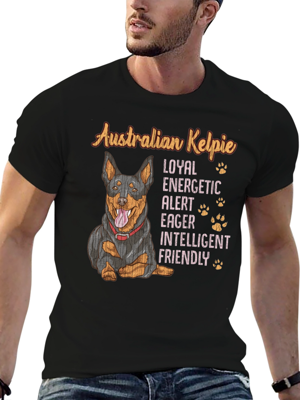 Australian Kelpie Dog Lover T-Shirt