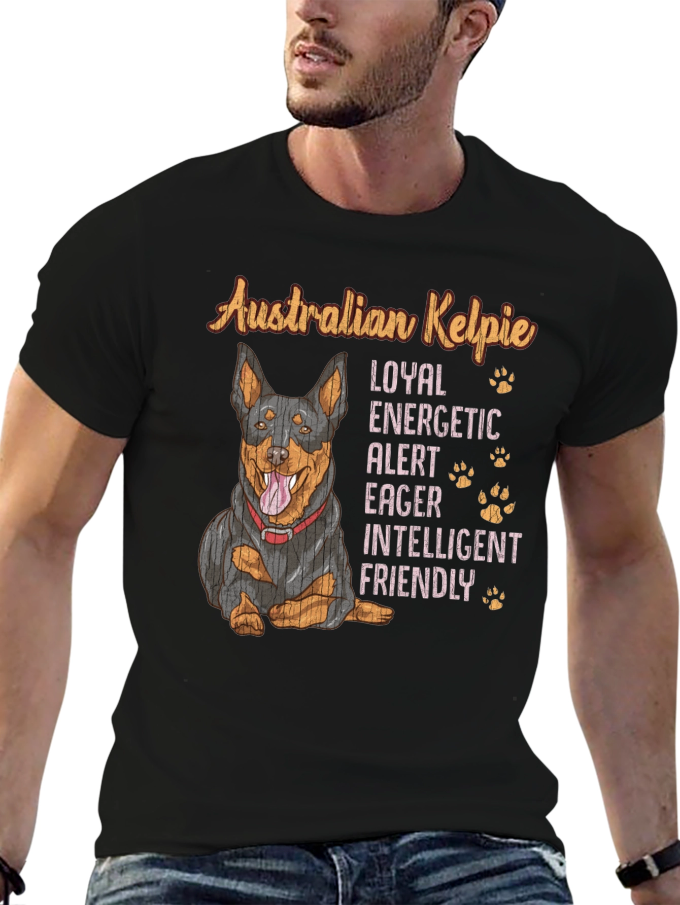 Australian Kelpie Dog Lover T-Shirt