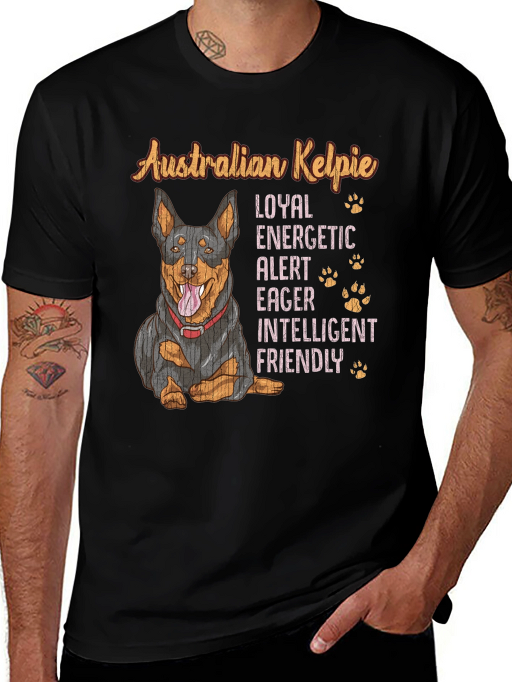 Australian Kelpie Dog Lover T-Shirt